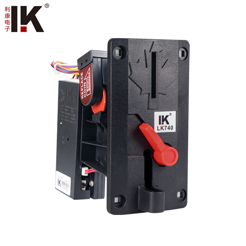 LK740 Black-panel coin acceptor